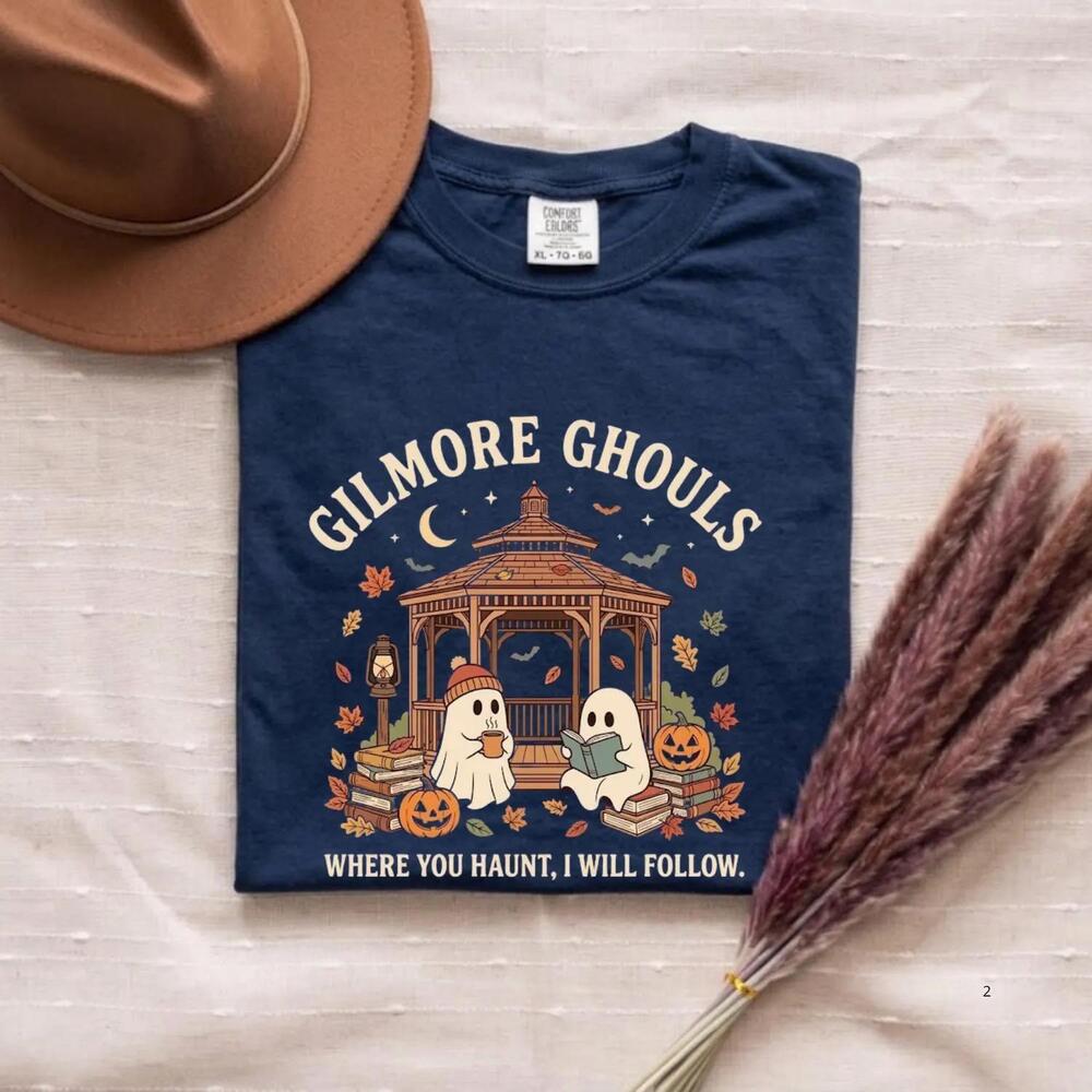 Gilmore Ghouls Shirt , Where You Haunt , Will Follow , Cute Ghost Halloween Tee